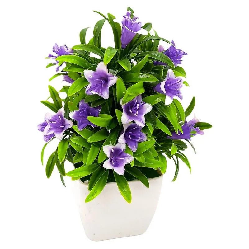 Planta Artificial Con Flores En Pote Home Elegance 8'' - Surtido - Home Elegance - Titan.com.pa - 2100000229154