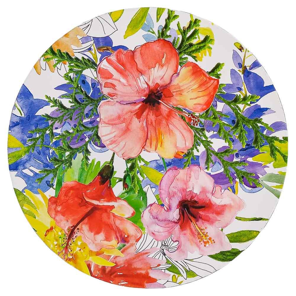 Plato Decorativo Decore Estampado 33 cm