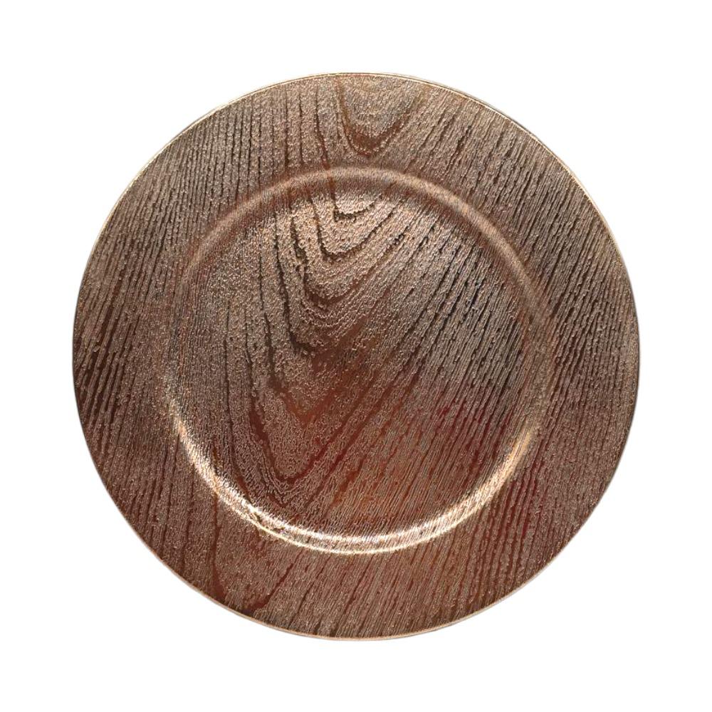 Plato Decorativo Redondo 33Cm Dorado