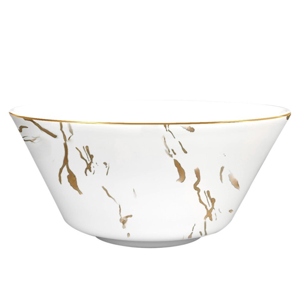 Plato hondo Home de porcelana de 6 pulgadas