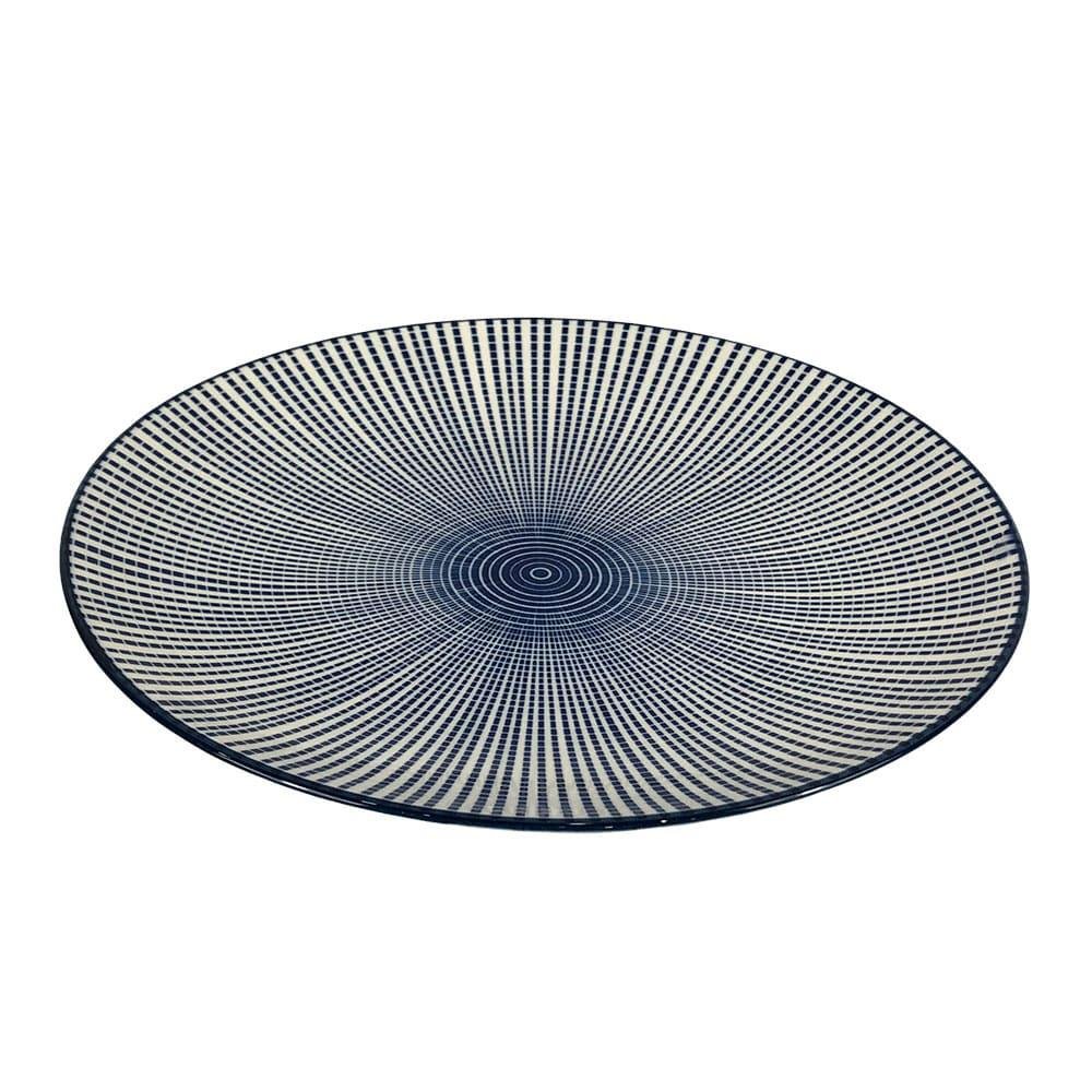 Plato Llano de Cerámica Home Elegance 10.5''
