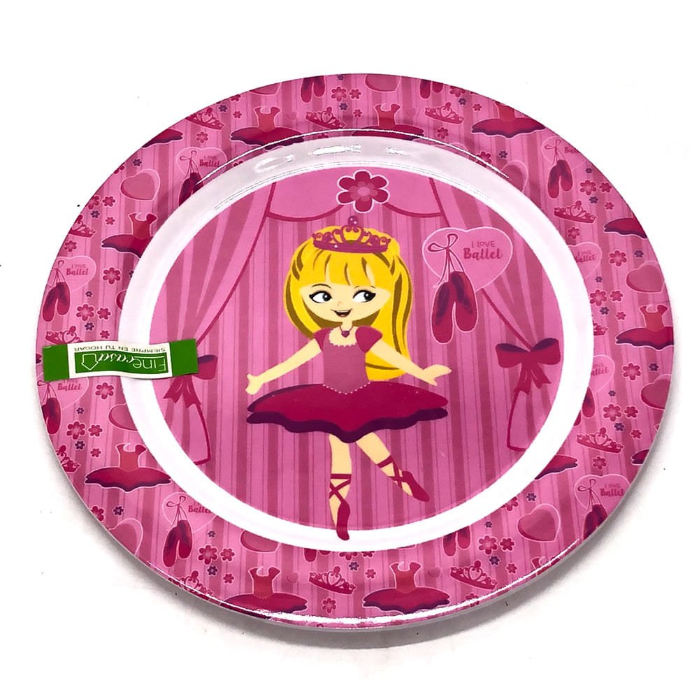 Plato LLano Fine Casa de Melamina 10"