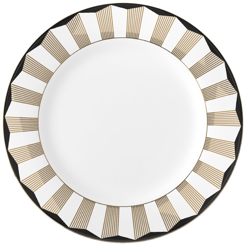 Plato llano Haus de porcelana de 8 pulgadas