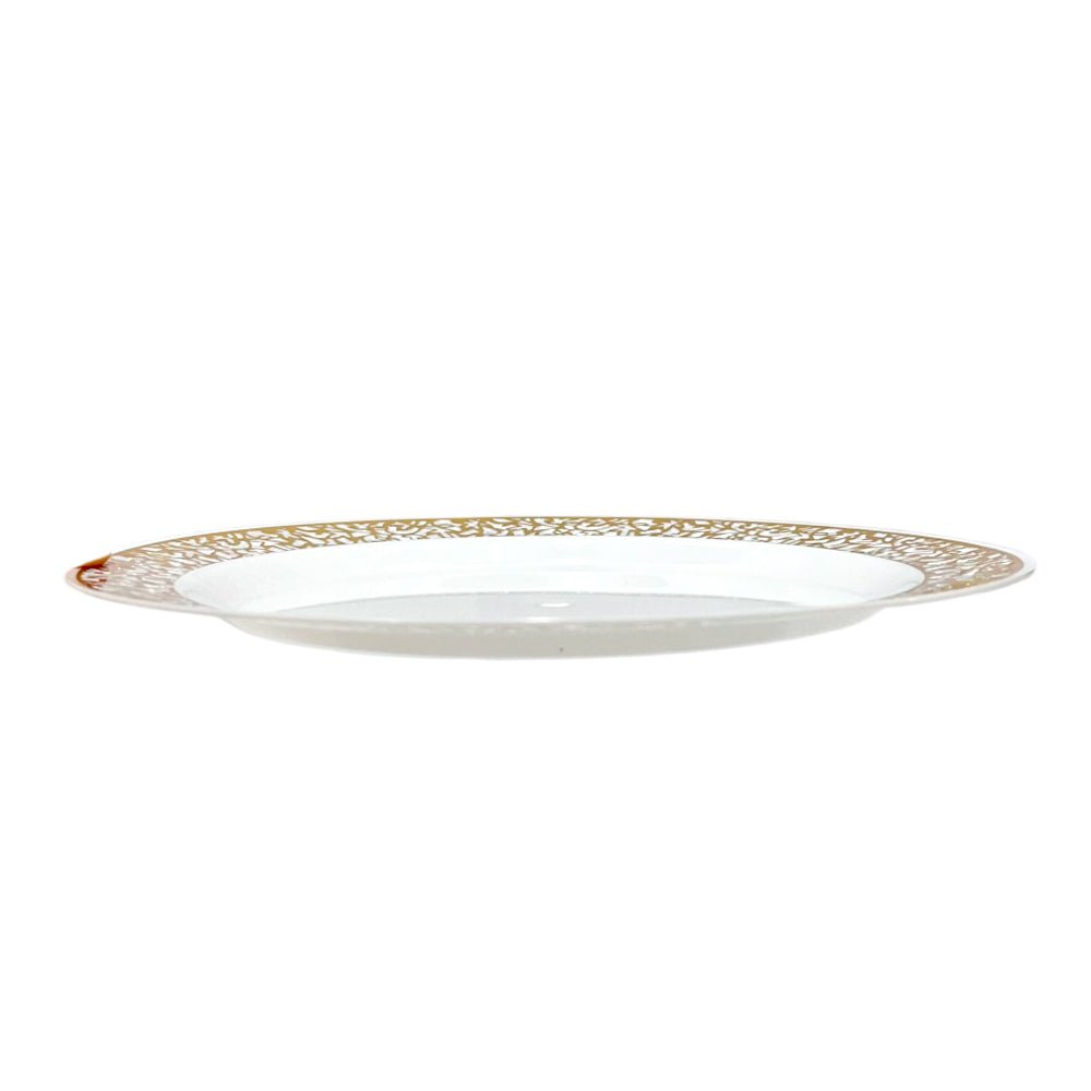 Plato Llano Reutilizable 7" Home Elegance / 10 Piezas / Gold - Home Elegance - Titan.com.pa - 2100000542222