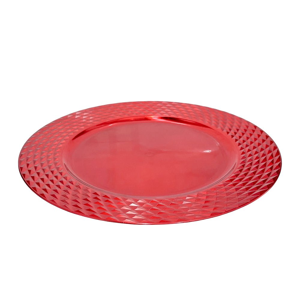 Plato Plástico 33 CM Surtido - Christmas Elegance