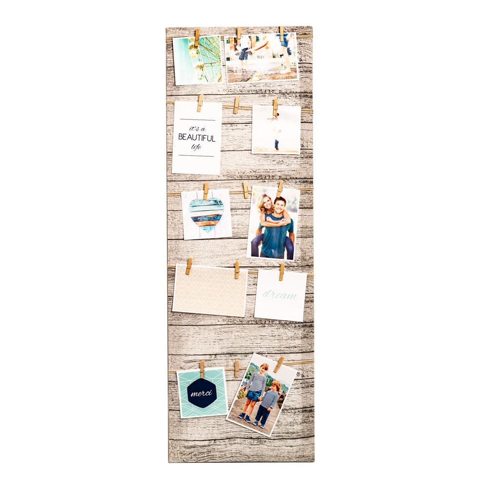 Portarretrato Home Elegance Con 15 Horquillas de Canvas