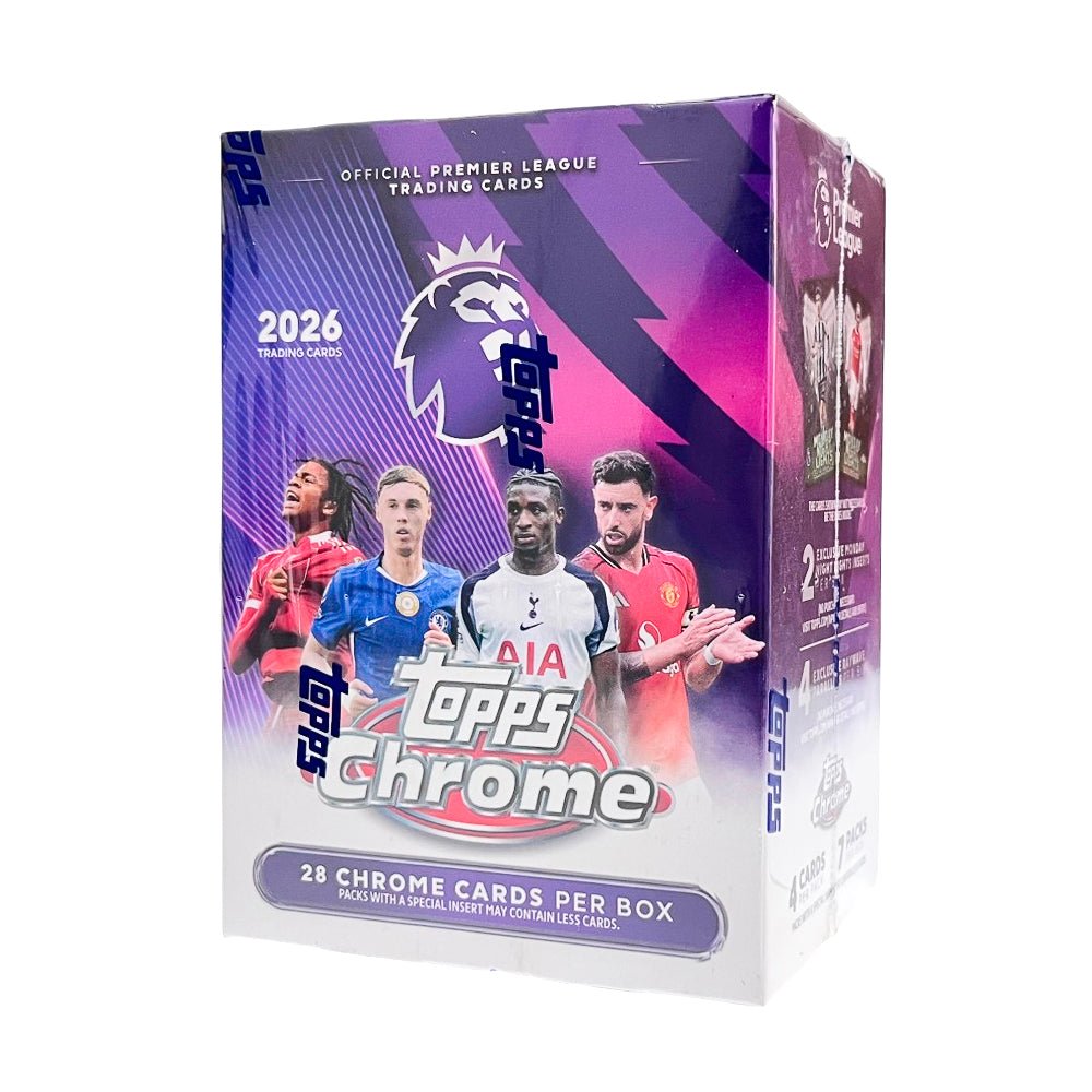 Premier League Chrome 2026 Value Box-Topps - Topps - Titan.com.pa - 5053307078673