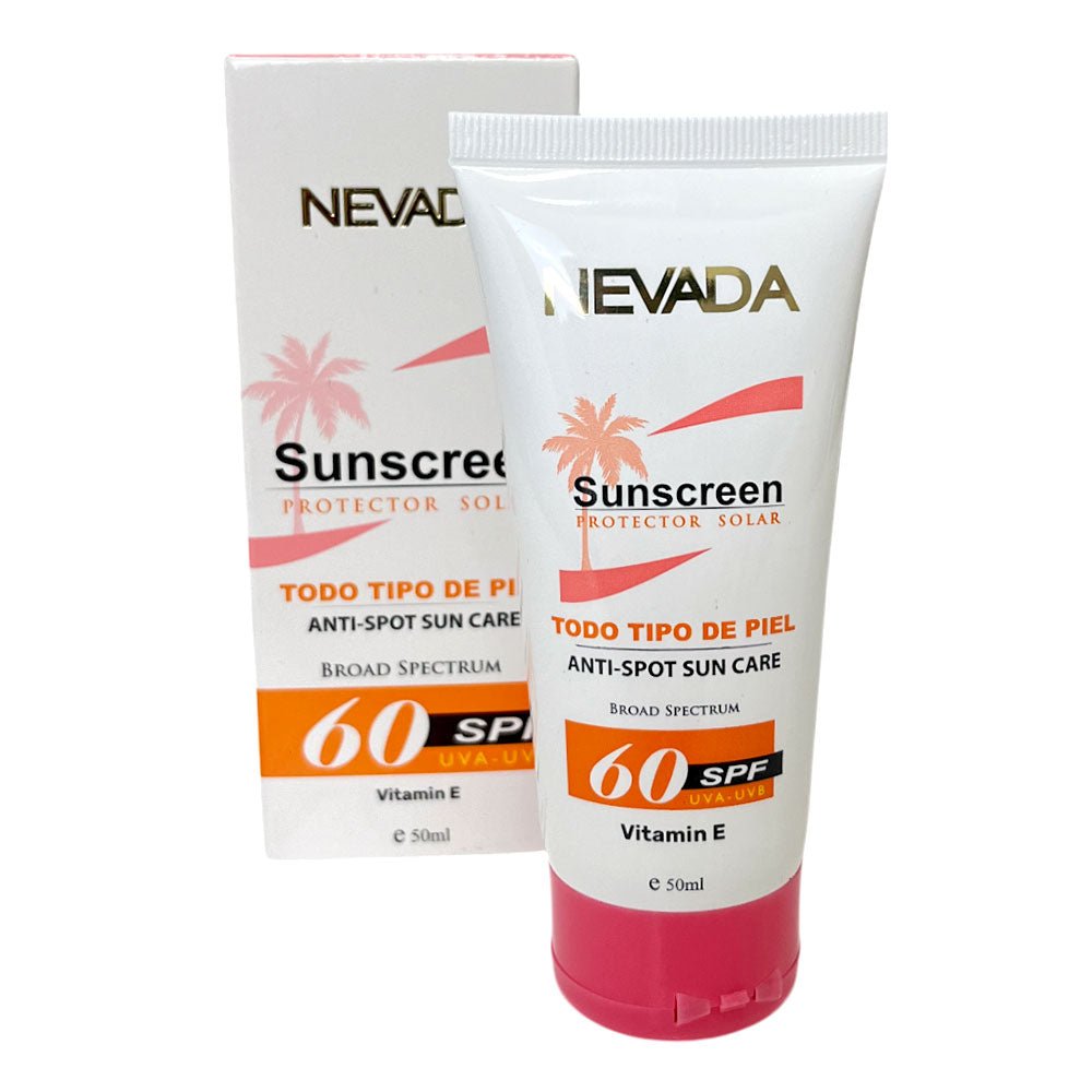 Protector Solar Nevada Todo Tipo De Piel SPF - 60 50 ML - Nevada - Titan.com.pa - 847610010117