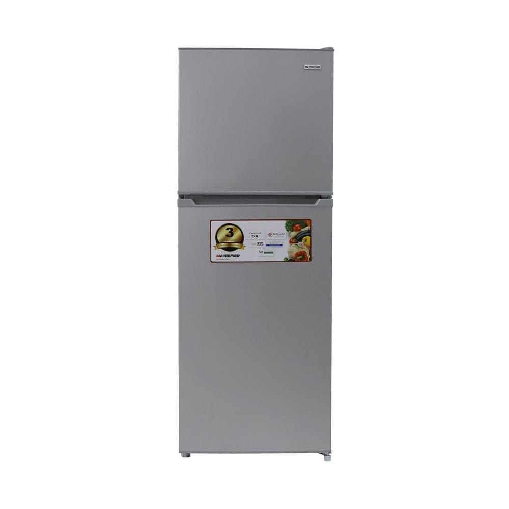 Nevera Premier Plateada de 253 L
