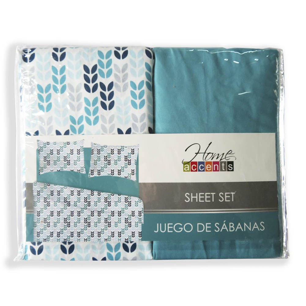 Sabana Florence Home Accents Set de 3 Piezas - TWIN