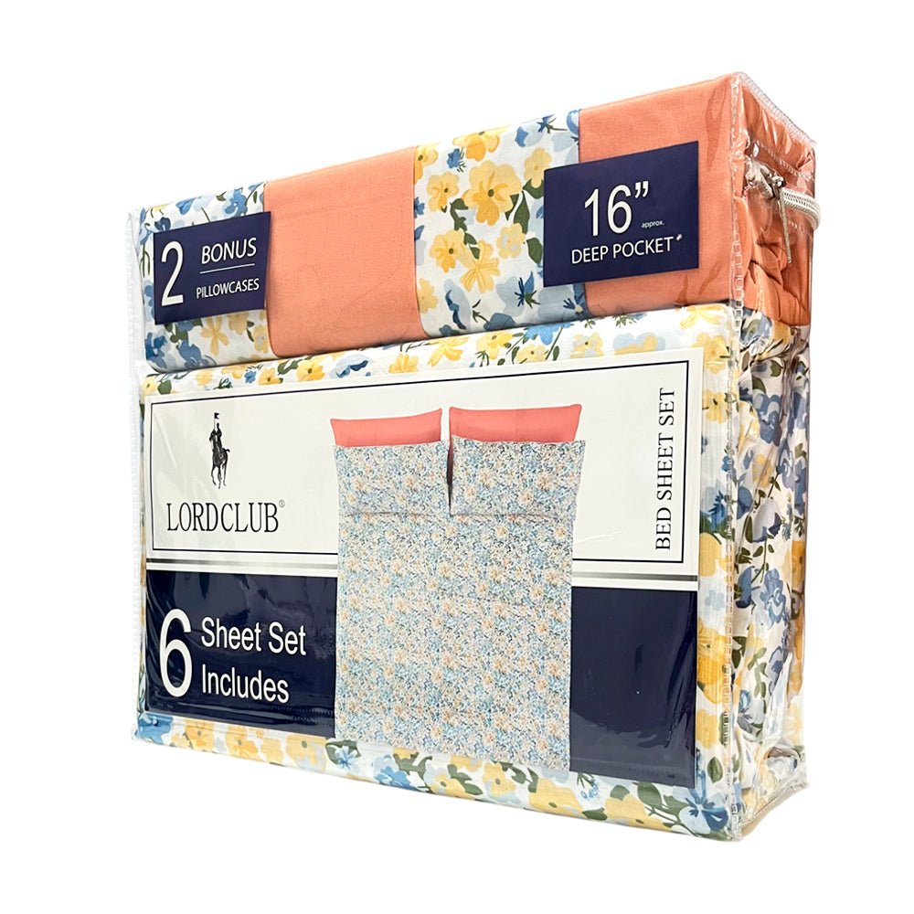 Sábana King 6 Pzas Lord Club Estampada/Surtido - Lord Club - Titan.com.pa - 2100000509096