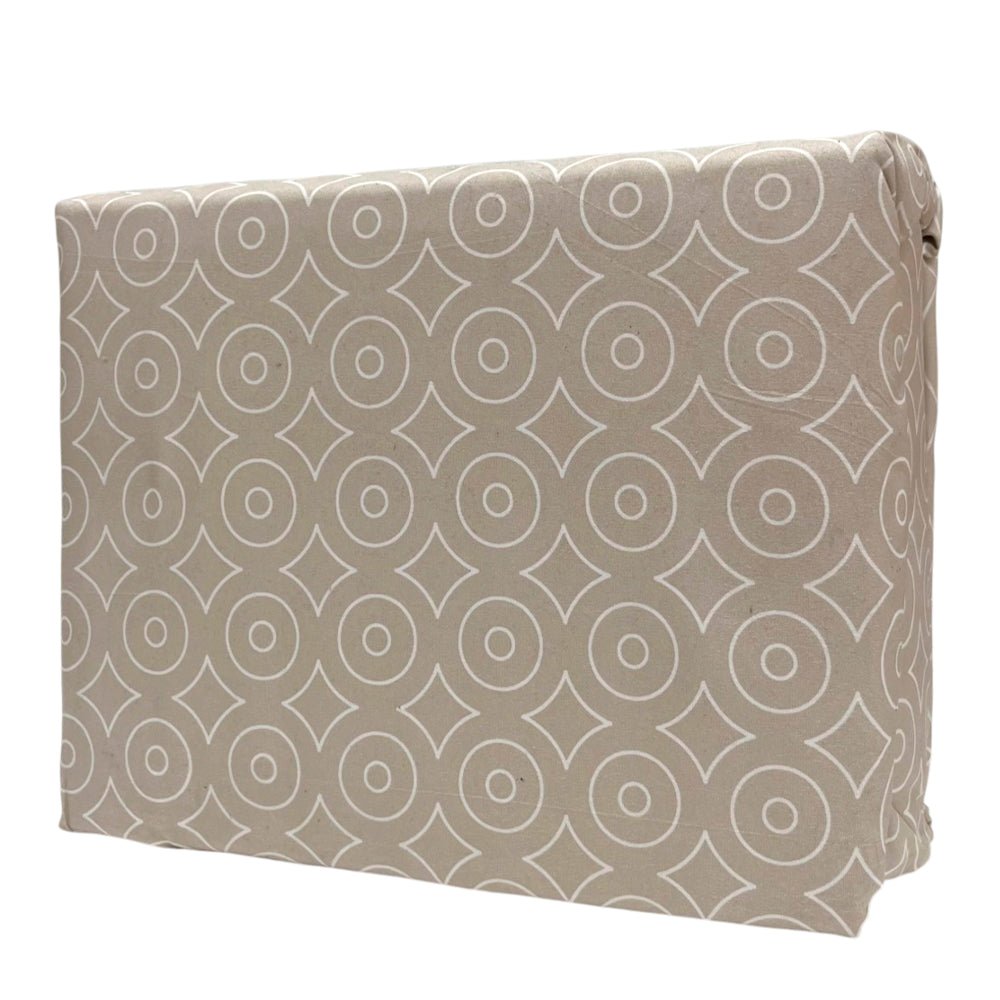 Sábana Queen 4 Piezas Beige Estampado - Spa Lush - Spa Lush - Titan.com.pa - 784668643204