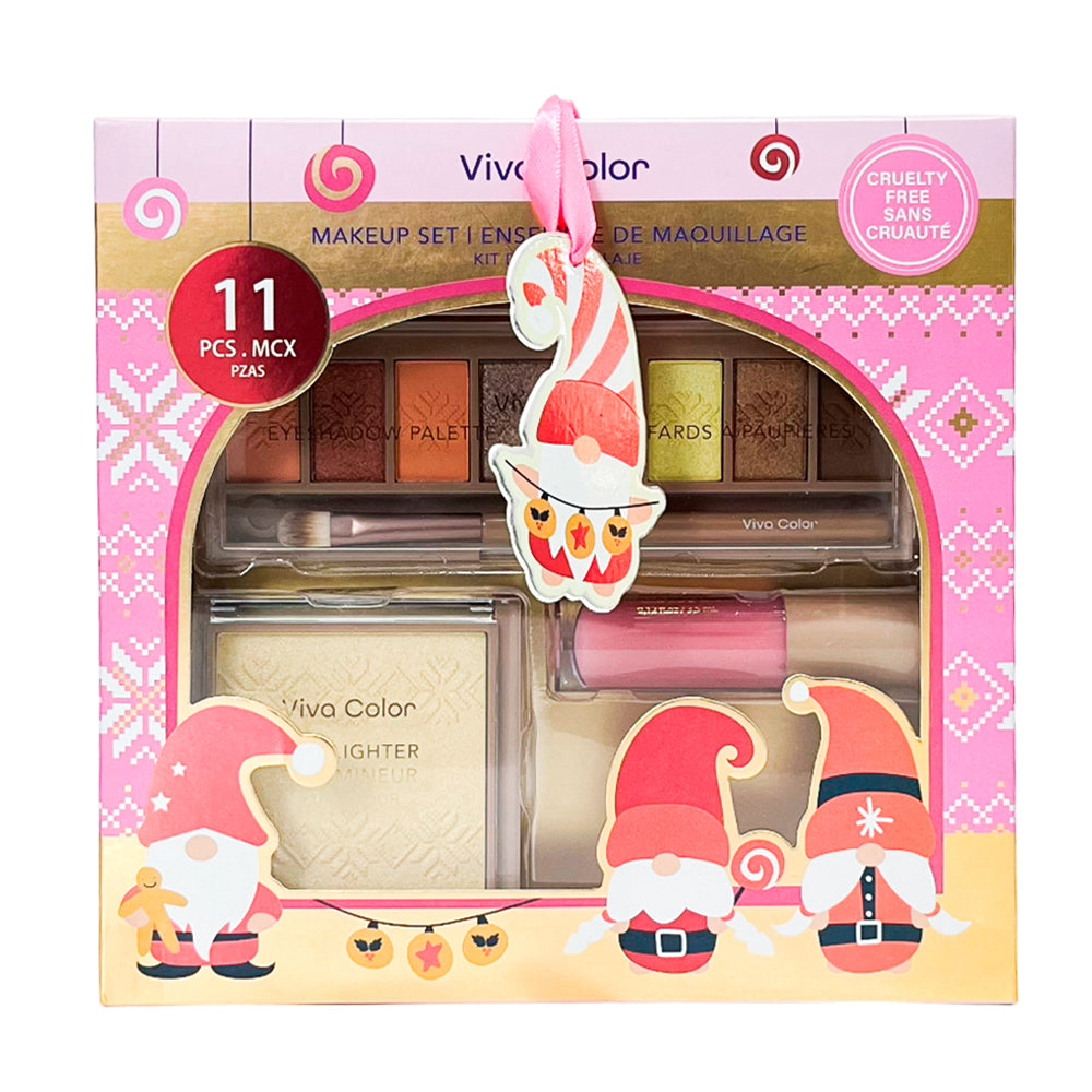 Estuche De Maquillaje Viva Color 11 Piezas