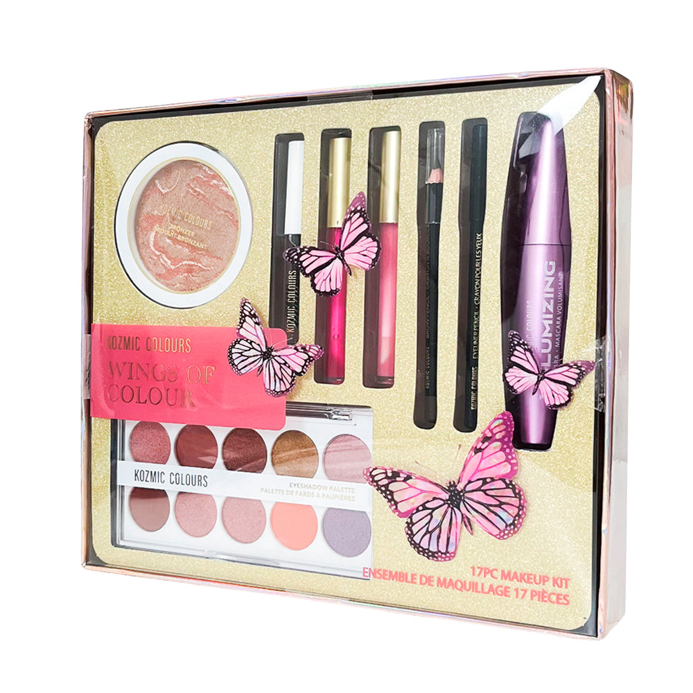 Estuche Con Maquillaje 17 Piezas Kozmic Colours