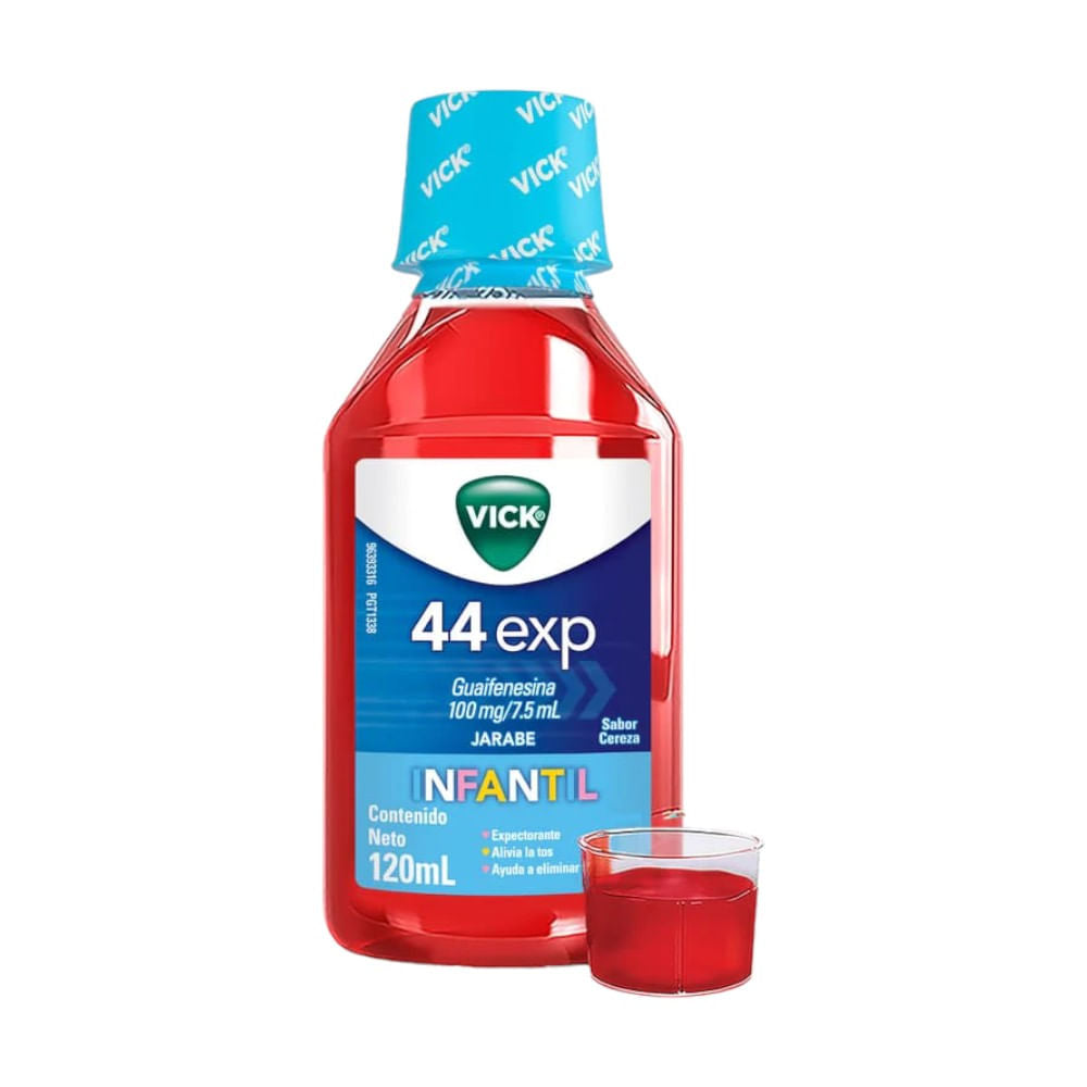 Jarabe Vick 44 Expectorante Infantil 120Ml