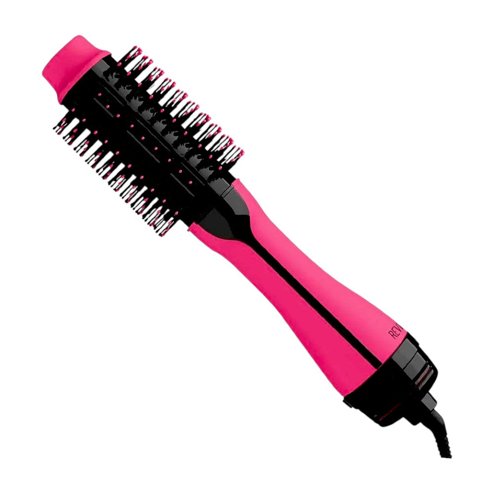 Cepillo Secador Para Cabello Revlon Rosado/Negro