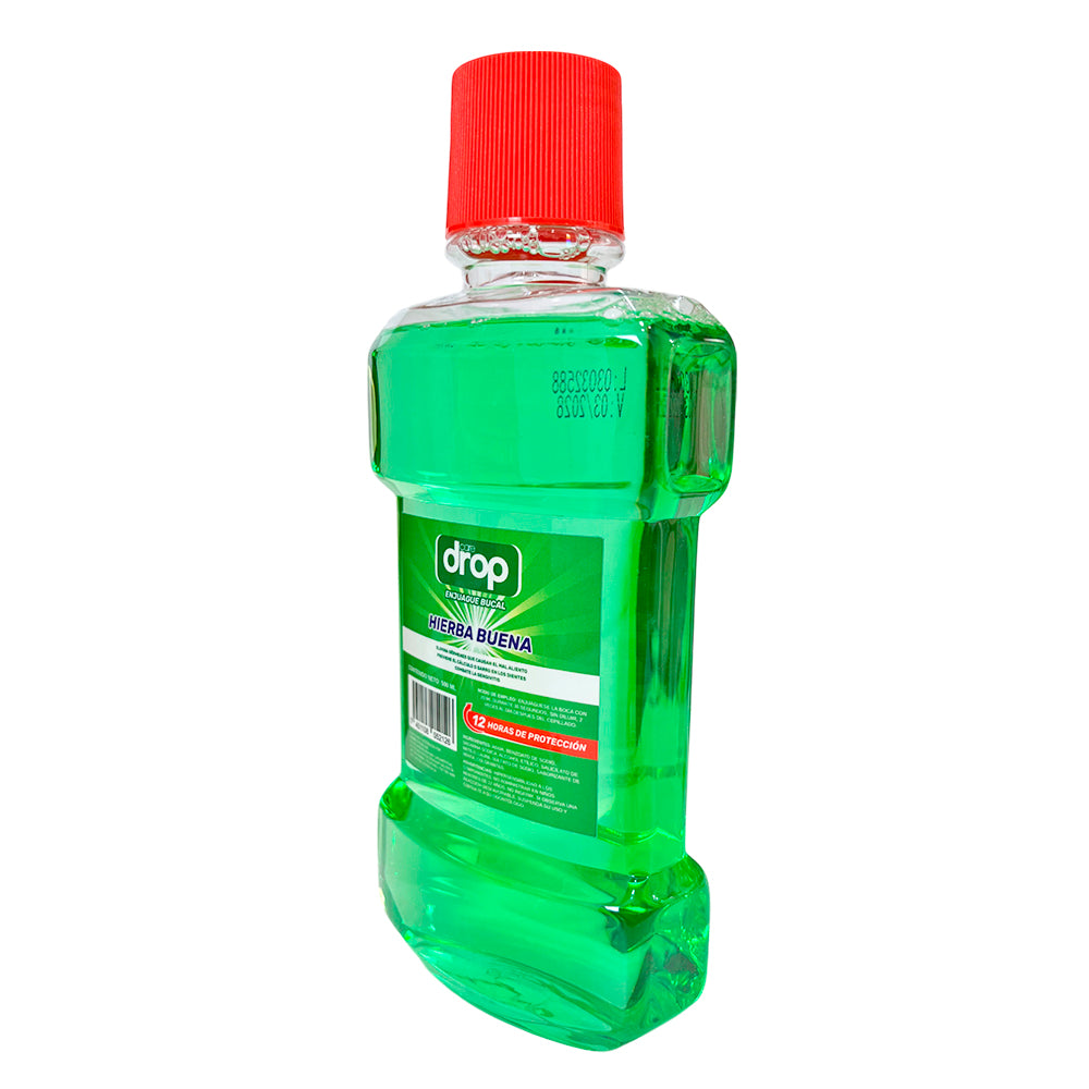 Enjuague Bucal Caredrop De Hierbabuena 500 ML