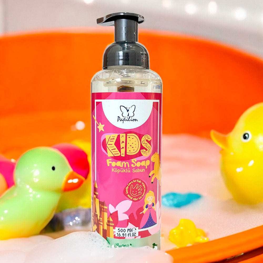 Jabón Líquido Espuma Papilion Para Niña 500 ML