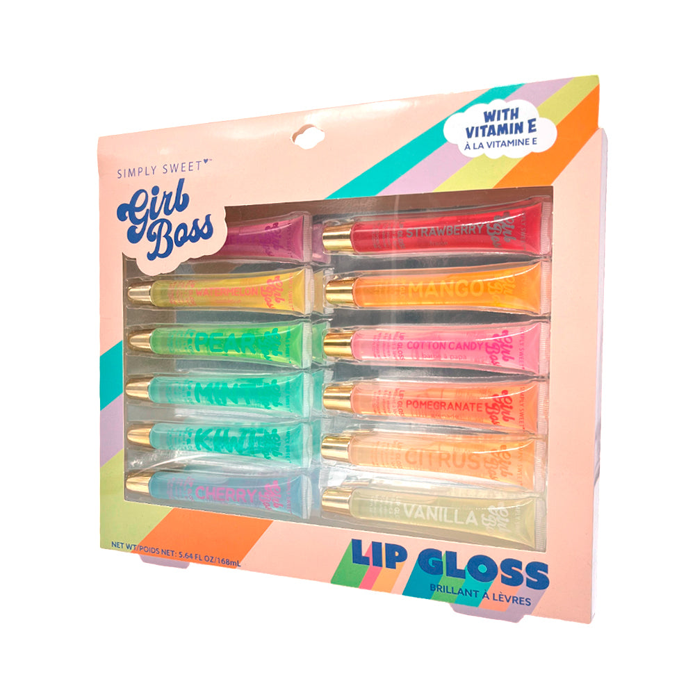 Brillo Labial Expressions Niña 12Pza