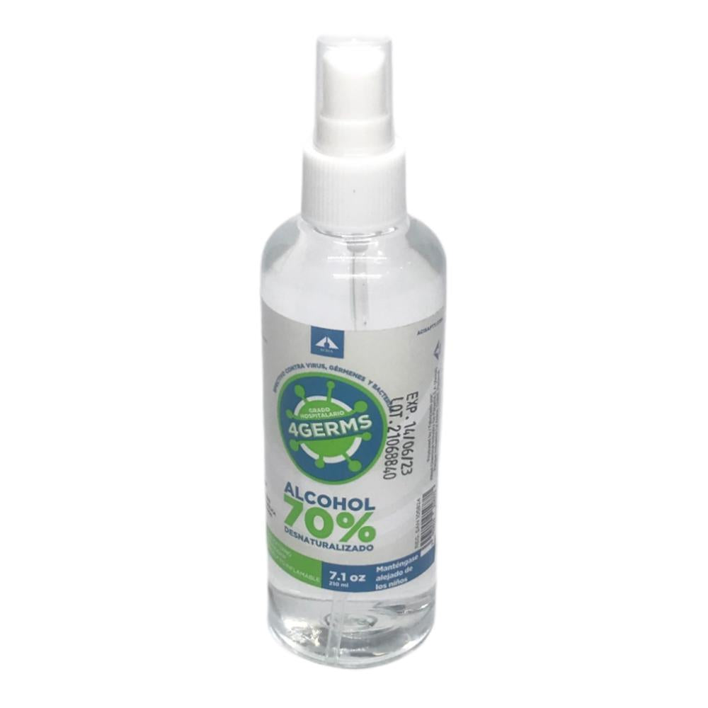 Alcohol 4Germs Desnaturalizado de 210 ml