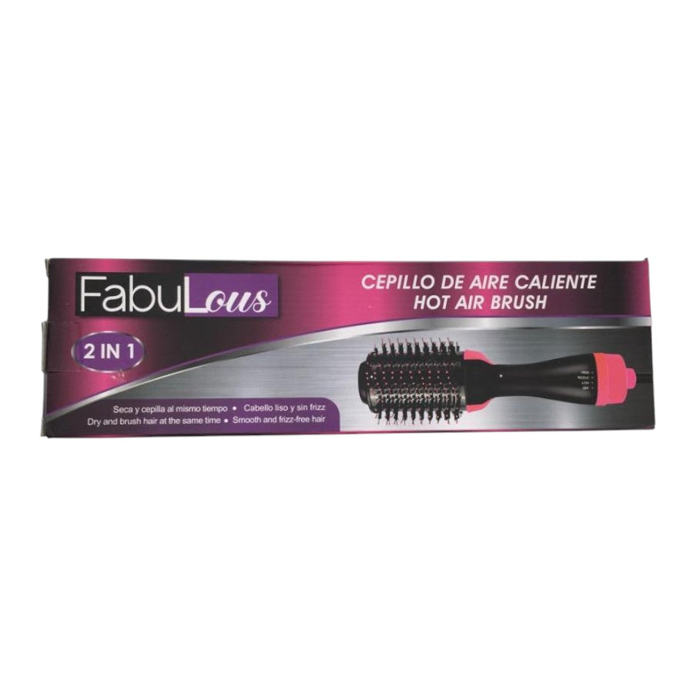 Cepillo Secador Eléctrico Fabulous 2 En 1