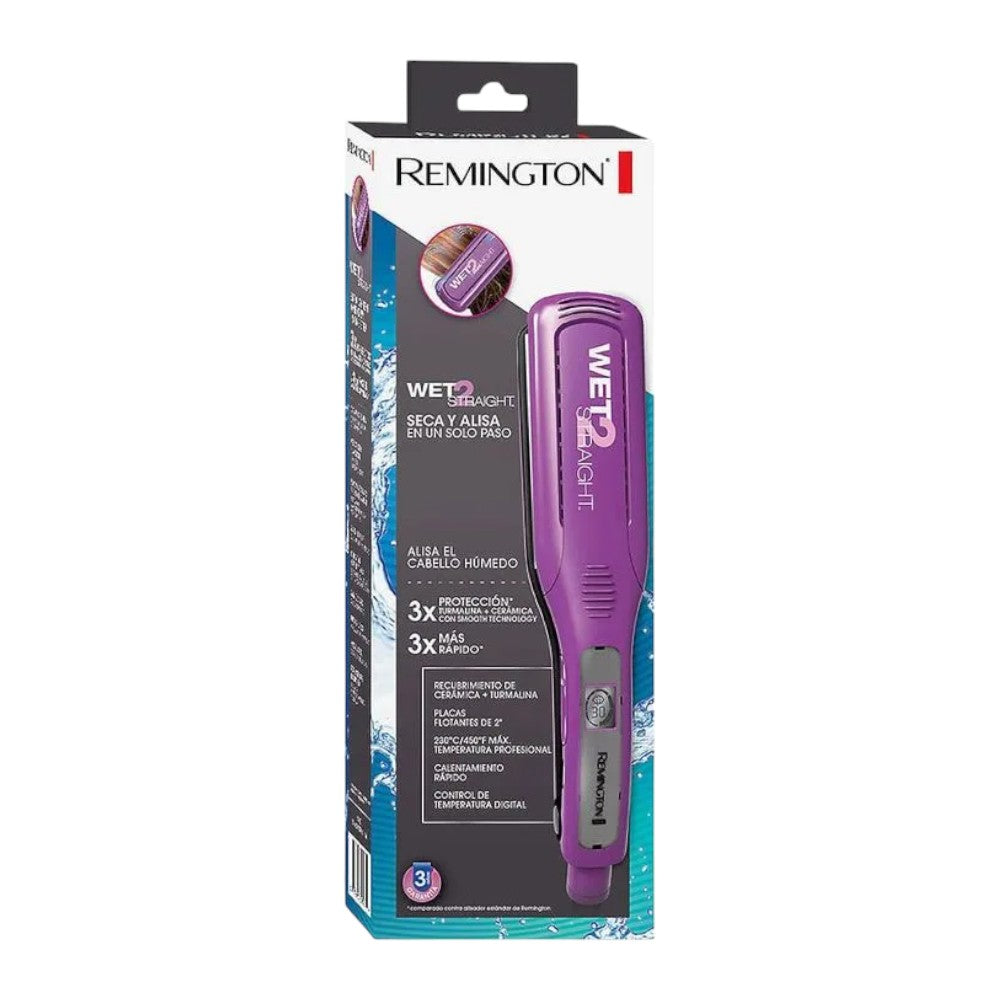 Plancha Para Cabello Seco/Mojado Remington