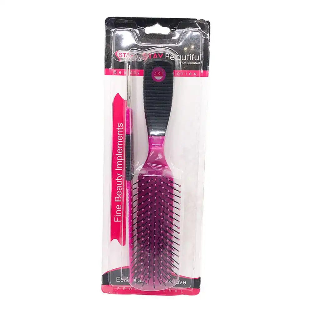 Set de Cepillo y Peinilla Stay Beautiful Para Cabello 2 Piezas - Surtido