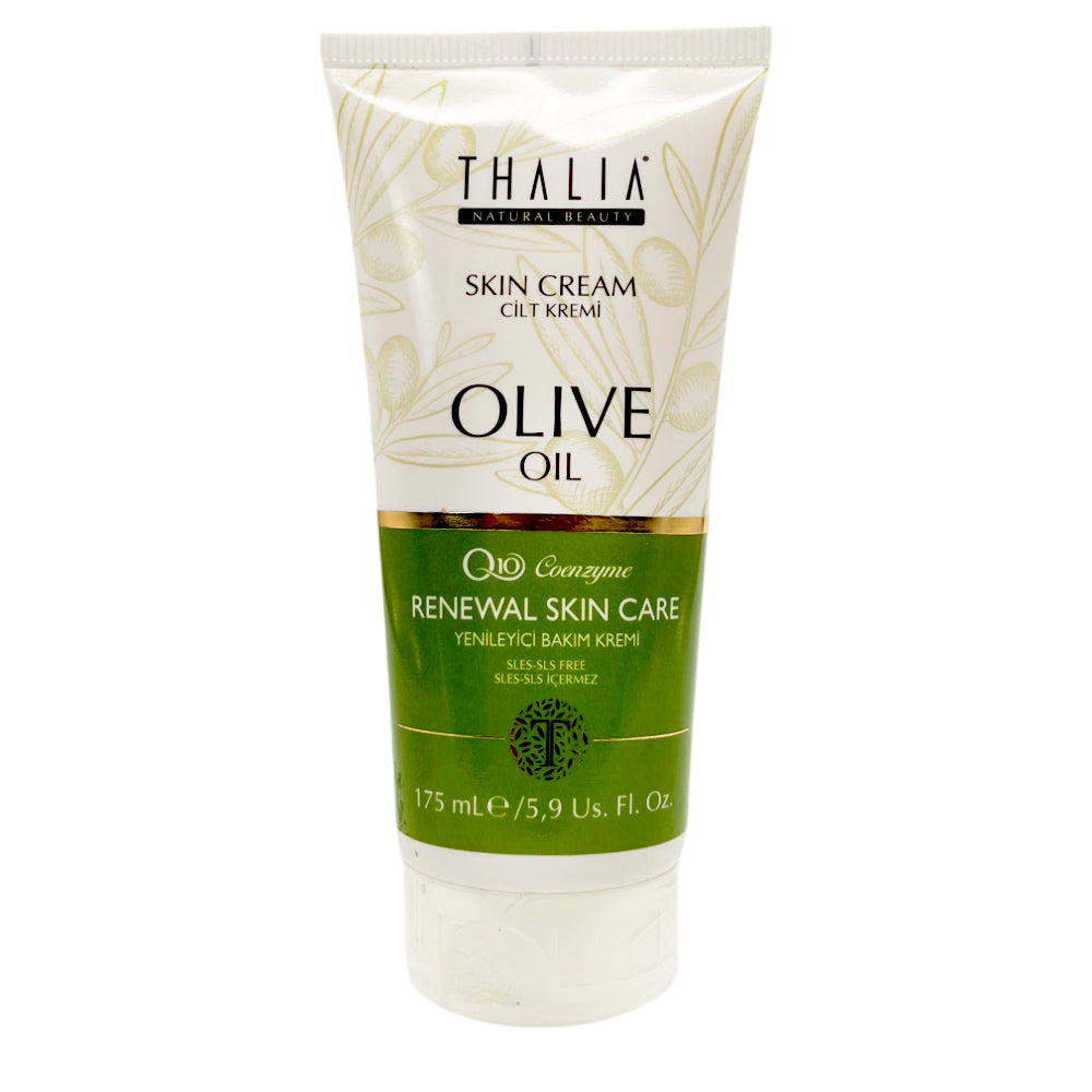 Crema Hidratante Corporal Thalia Con Aceite de Oliva / 175ml