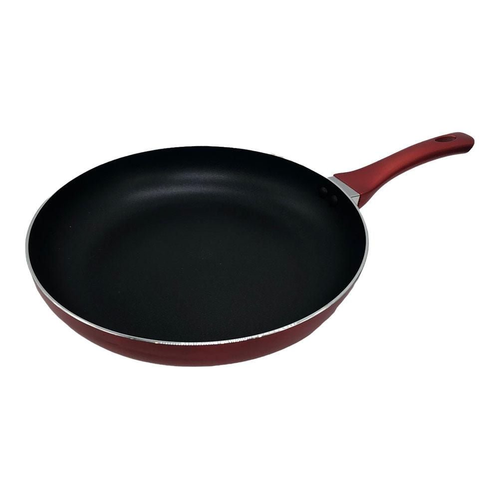 Sartén Antiadherente Denmark Aluminio de 12" Rojo
