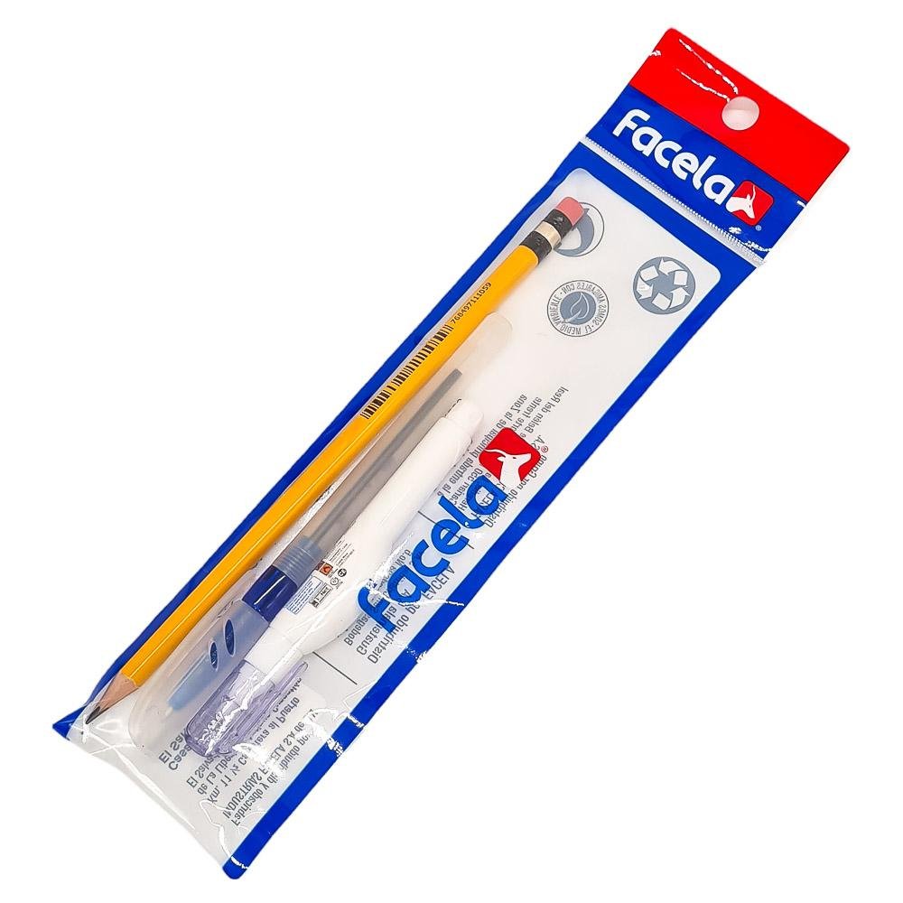 Set de Útiles Escolares Facela 3 Piezas