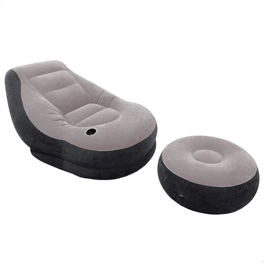 Sillón Y Reposapiés Ultra Lounge Intex - Intex - Titan.com.pa - 6941057465647