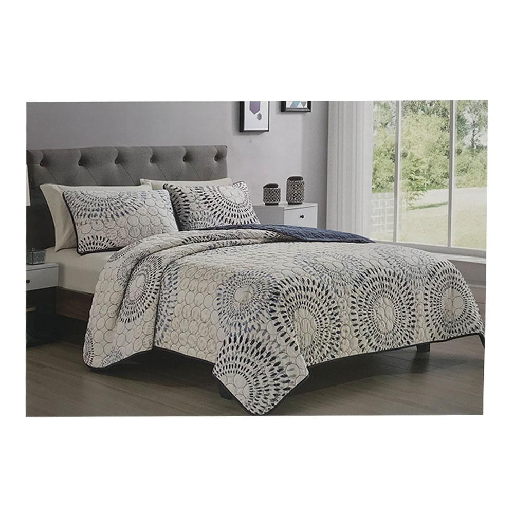Sobrecama Be Artistic Wenda Estampado 6 Piezas - Queen