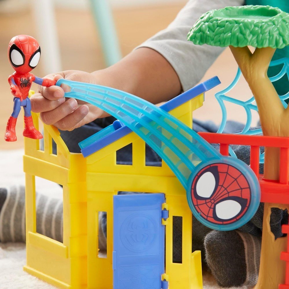 Spidey and His Amazing Friends - Spidey Scene Playset - Spidey An Amazing Friend - Titan.com.pa - 5010996197610