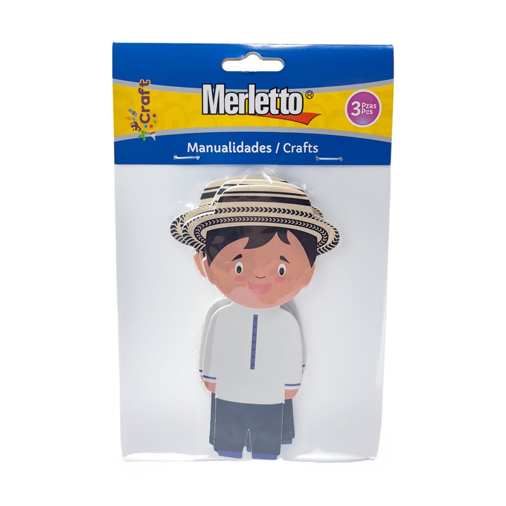 Sticker De Foami Merletto Panamá 3 Piezas/Surtido - Merletto - Titan.com.pa - 7450209003310