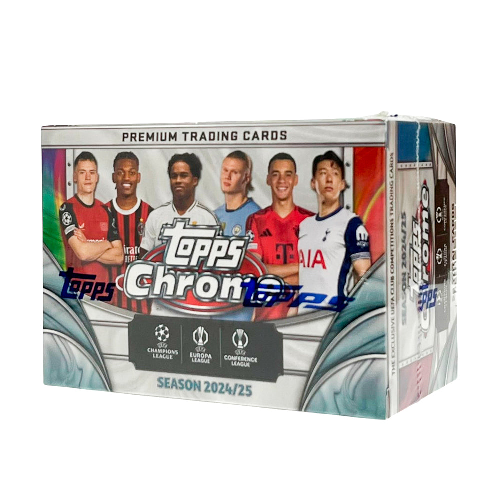 2024/25 Topps UCC Chrome Value Box cartas de fútbol