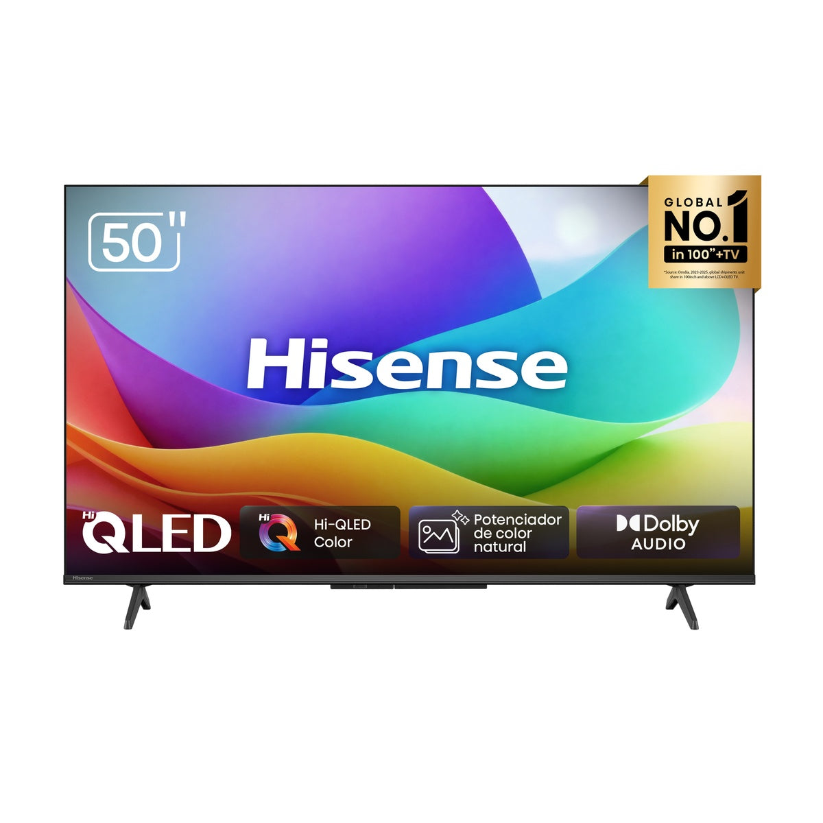 Televisor Hisense 50" Pulgadas 2K QLED - HISENSE - 11155362
