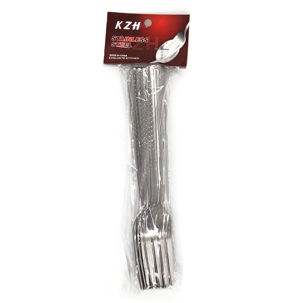 Tenedores Home Elegance de Acero Inoxidable 12 Piezas
