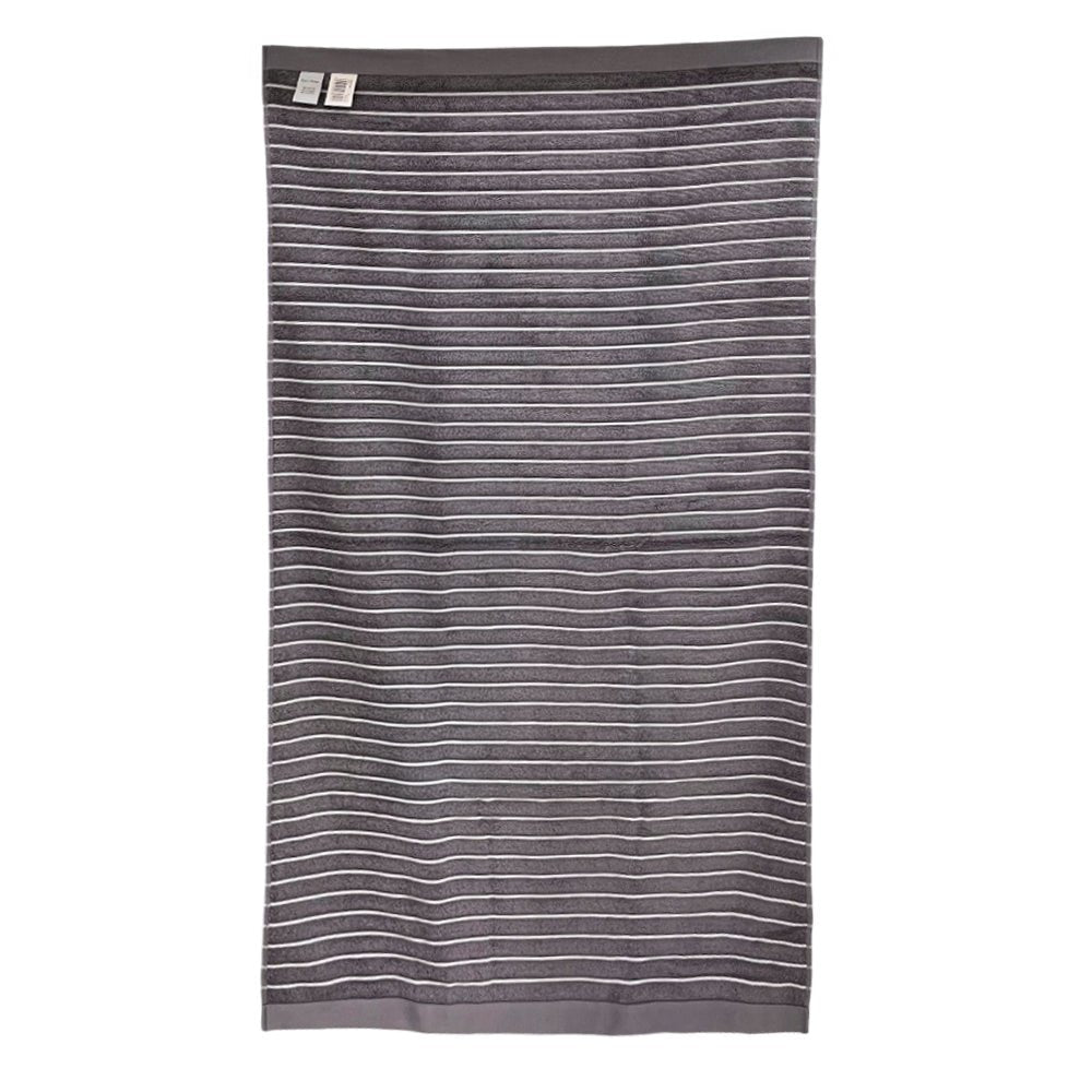 Toalla De Baño Seville 76 CM X 152 CM Gris/Blanco - Royal Heritage - Royal Heritage - Titan.com.pa - 7453130034521