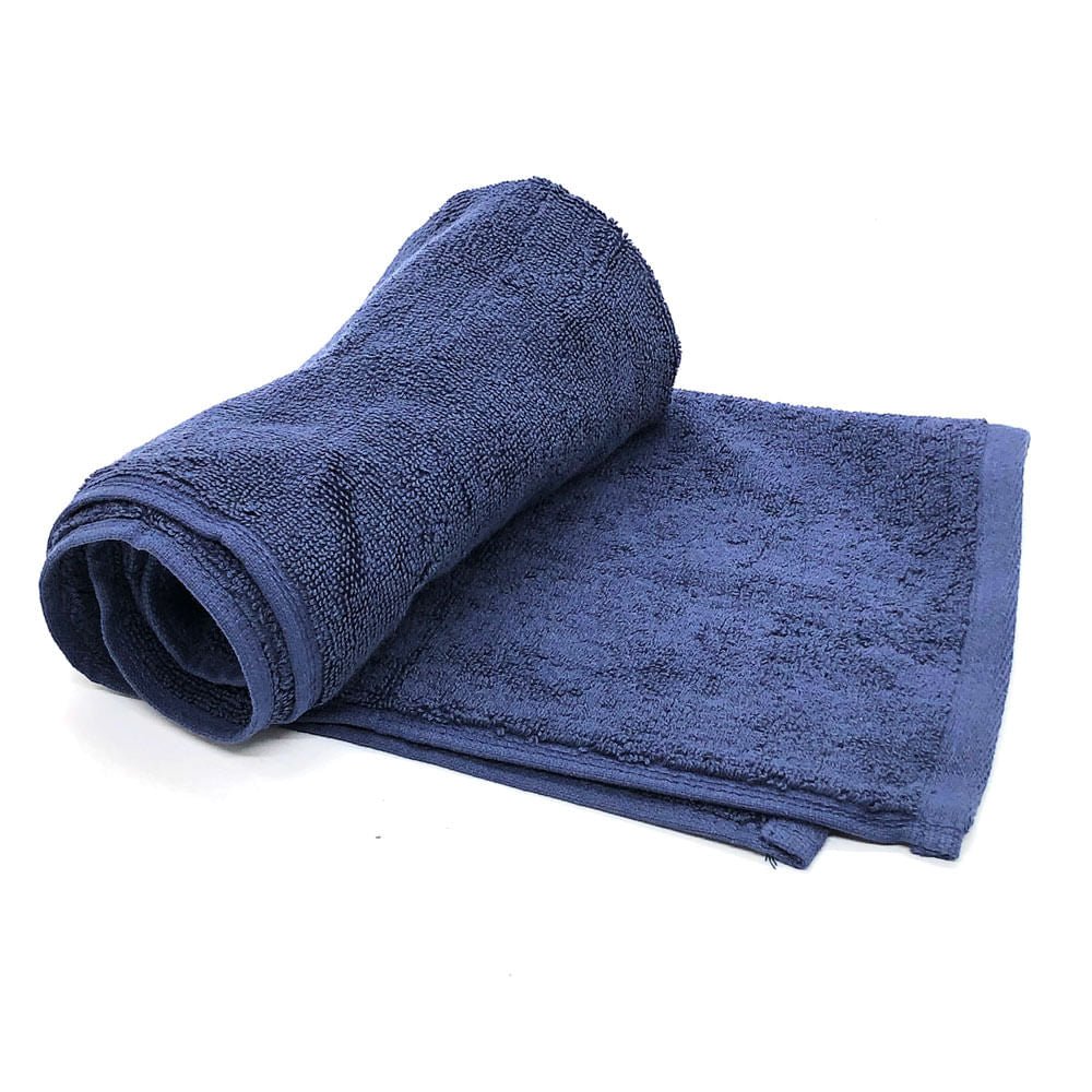 Toalla de Mano Royal Heritage Valencia 16" x 28" - Azul Marino