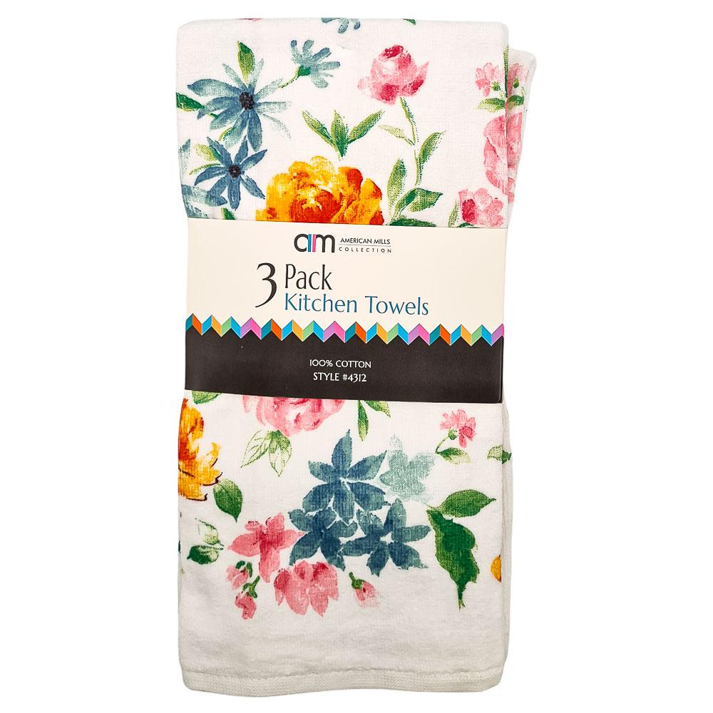 Toalla Para Cocina American Line Estampado 3 Piezas - Surtido