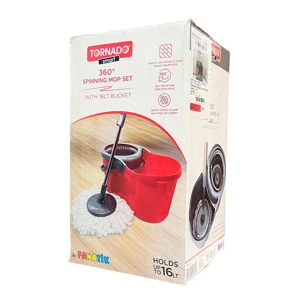 Trapeador Tornado Fanatik Multifuncional / 16 Litros - Fanatik - Titan.com.pa - 8691858091351