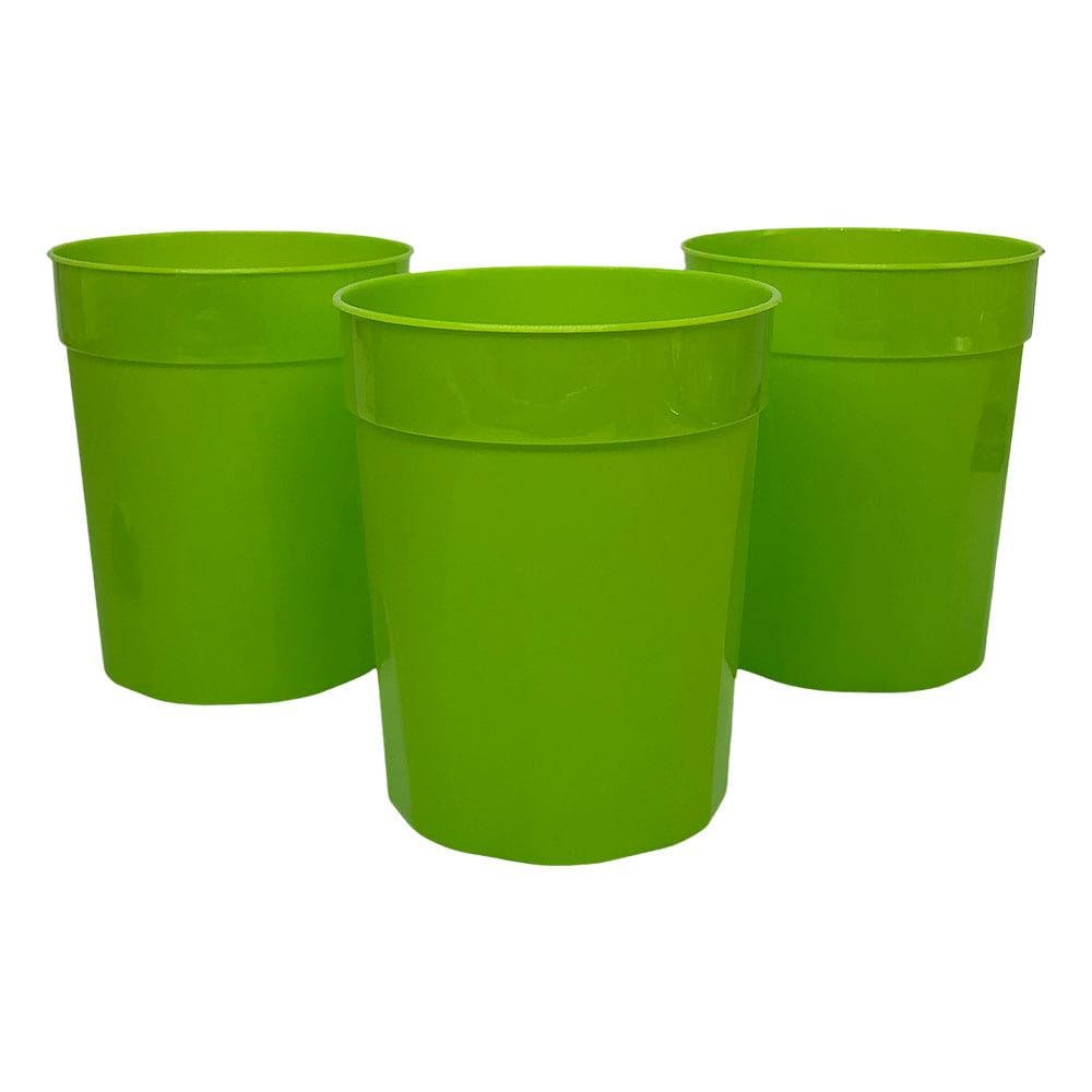 Vasos de Plástico Lotus 3 Piezas - Surtido