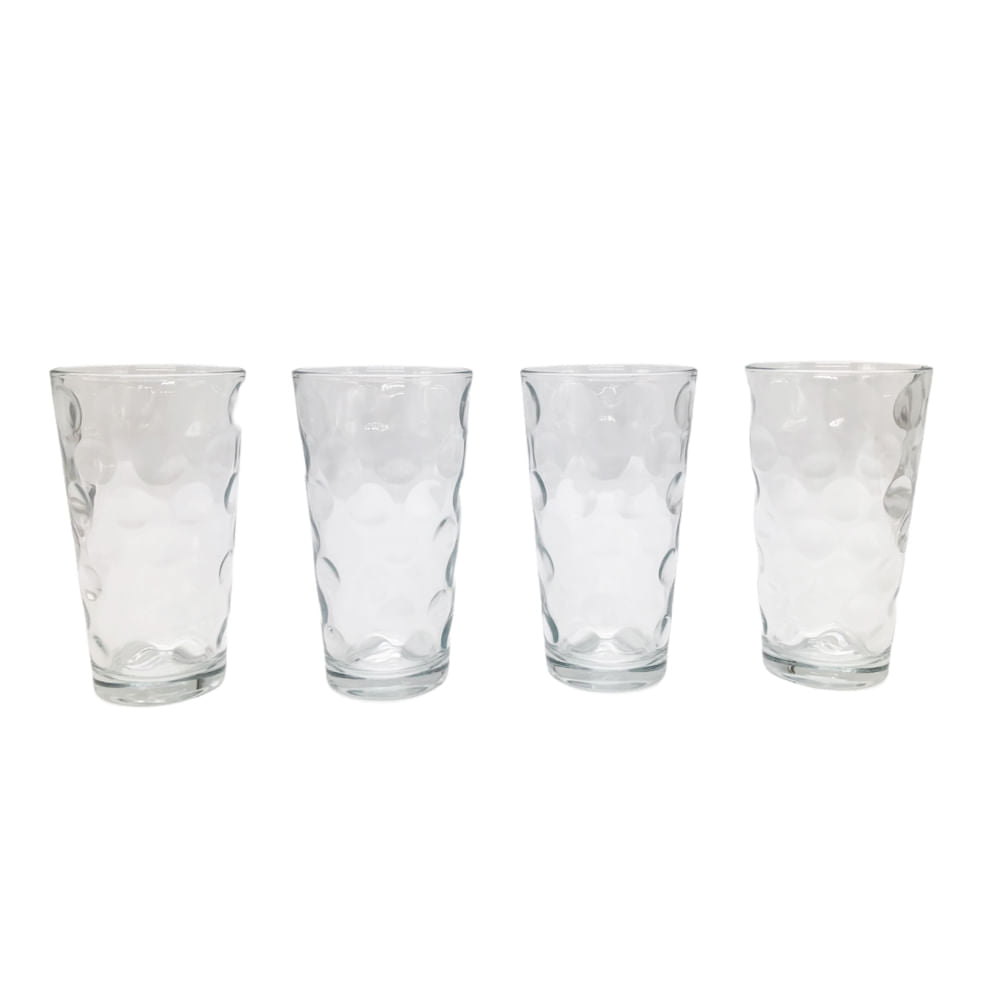 Vasos de Vidrio Home Essential 17 oz 4 Piezas