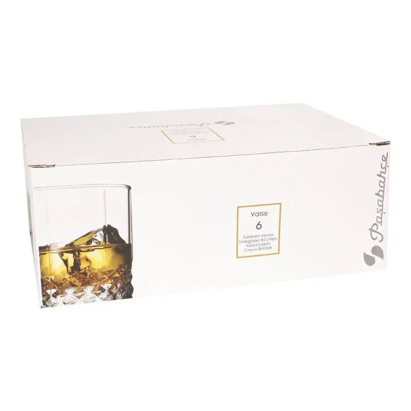 Vasos Para Whisky Valse Pasabahce de Vidrio 6 Piezas - Pasabahce - Titan.com.pa - 8693357154230