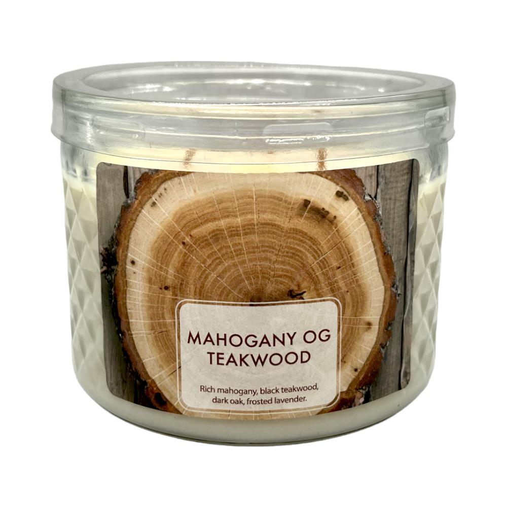 Vela Aromática Max Wholesales Mahogany Teakwood 12Oz