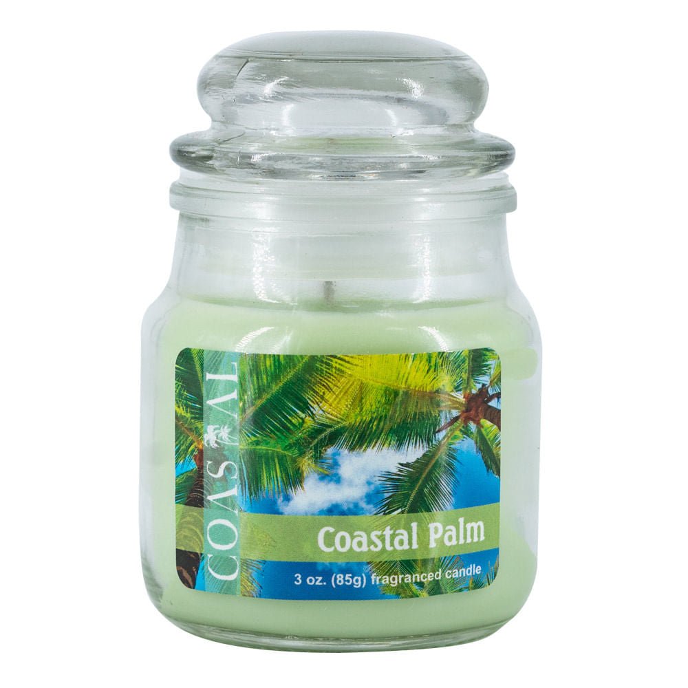 Vela Aromática Patriot Candles Coastal Palm de 3 oz