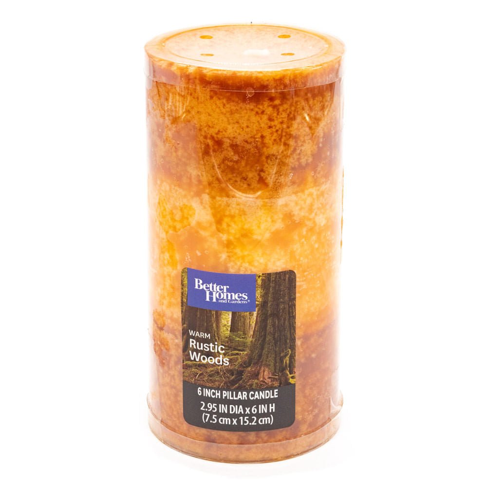 Velas Aromaticas Better Home Rustic Woods 7.5 cm x 15.2 cm