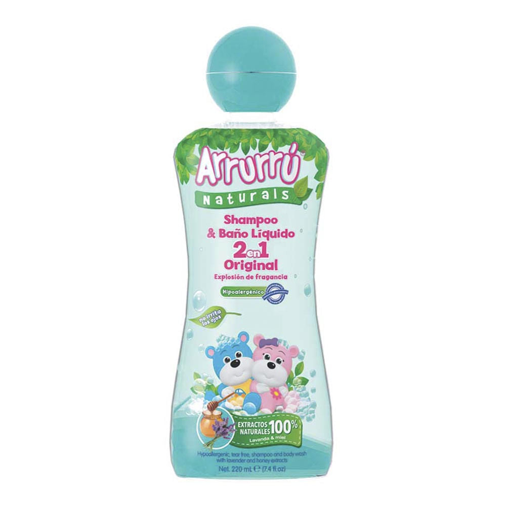 Shampoo Arrurru 2 en 1 220 ml