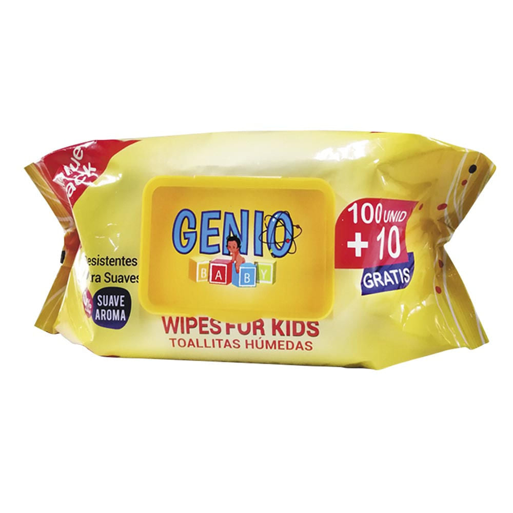 Toallitas Húmedas Genio Baby 100 Unidades