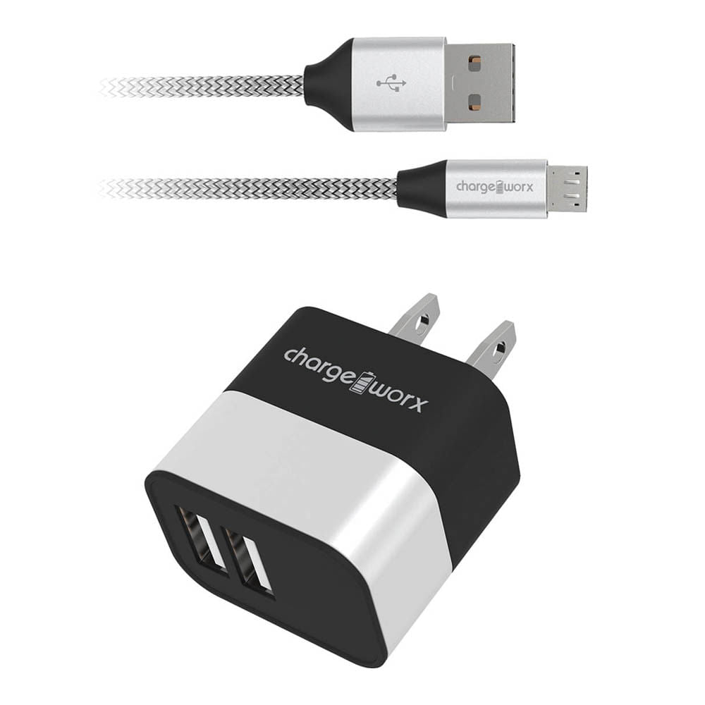 Cargador Pórtatil ChargeWorx Silver